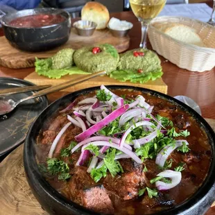 paella, food