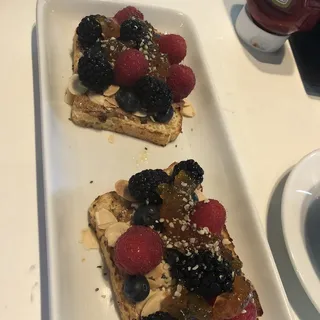 Almond Berry Toast