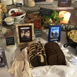 Oscars Party - Each nominated feature had their own inspired dishes!