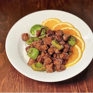 Black Green Pepper Beef