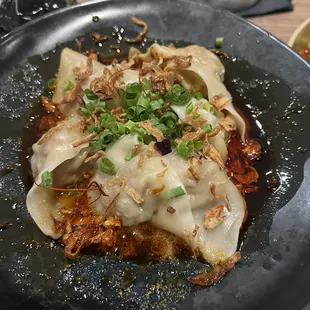 Szechuan Pork Wontons