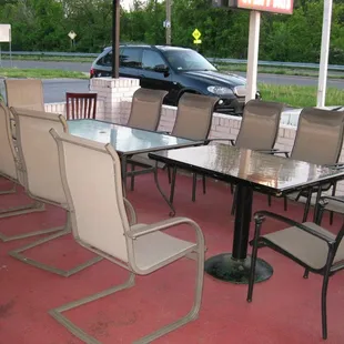 outdoor seating