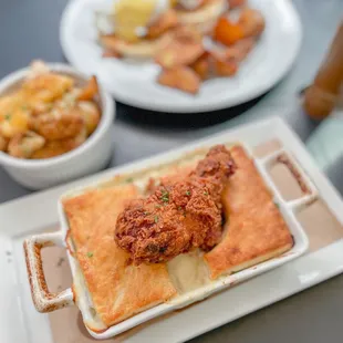 Fried Chicken Pot Pie