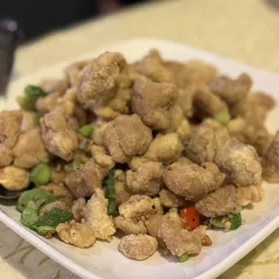 6. Salt and Pepper Popcorn Chicken