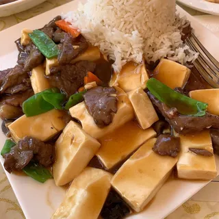 Beef and Soft Tofu Lunch