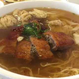 86. Roasted Duck Wonton Noodle Soup