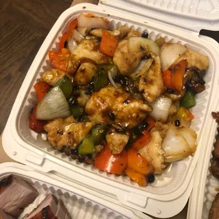 48. Fish Fillet with Black Bean Sauce