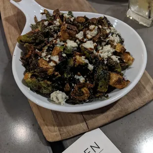 Brussel sprouts with no bacon