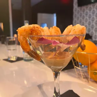 Jumbo shrimp cocktail