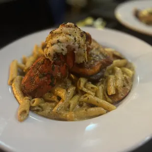 Ultimate Seafood Pasta with Salmon add on  Shrimp, Crab meat, Lobster