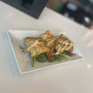 Crab Cake Egg Rolls