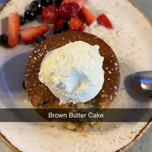Brown Butter Cake