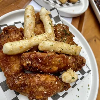 Korean FC Wings Breakfast