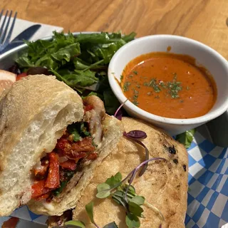 Chicken Mango Melt Sandwich