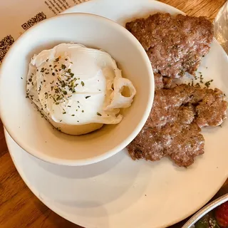 Side of Pork Wine Sausage Breakfast