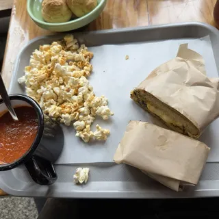 Grilled Cheese Tomato Soup combo