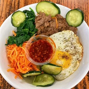 Bulgogi Bimbap Rice Bowl