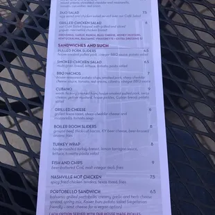 Menu *there are specials that aren&apos;t shown check their website for more info kitchenscafe.com