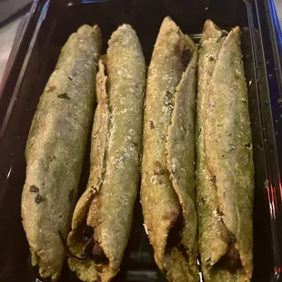 Pork Poblano Taquitos