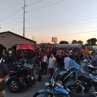 Bike night every Thursday night great bands great food and the best bartenders on the East side of Indy!