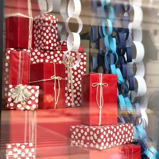 Holiday Window Display