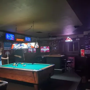 The whole bar