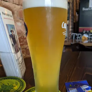 Frosty beverage at Kit's Trackside Crafts