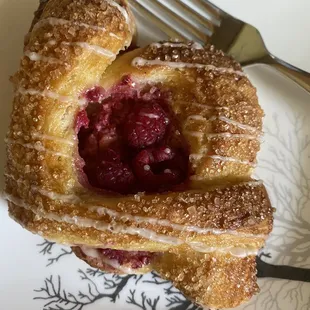 Raspberry Cheesecake Danish