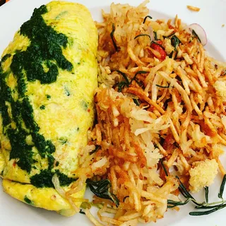 Basil Pesto Omelet