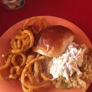 Tennessee Hot Fried Chicken Sandwich