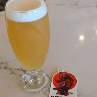 Hazy IPA and sticker