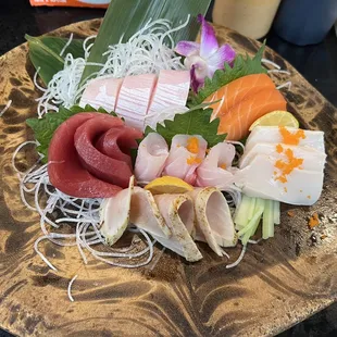 sushi and sashimi, food, sashimi, sushi