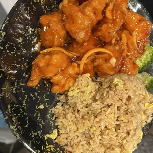 Orange chicken