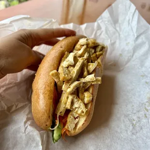 Tofu bahn mi