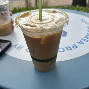 Iced Vanilla Latte