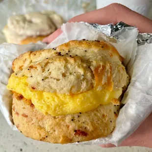 Everything Biscuit Sandwich