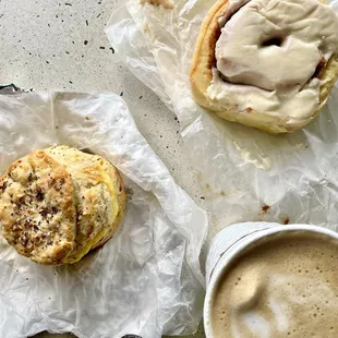 Everything Biscuit Sandwich