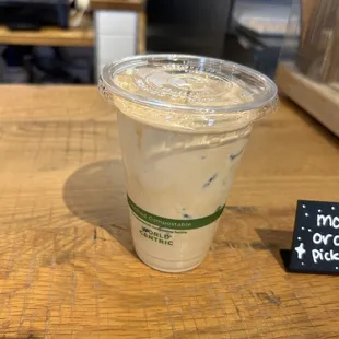 Honey lavender latte