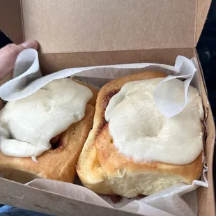 If you could smell these cinnamon rolls you'd be running to kitti's