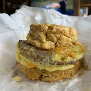 Sweet Potato Breakfast Sandwich