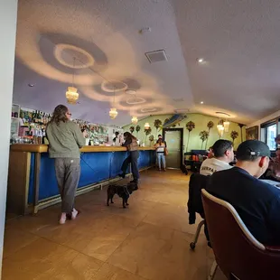 Bar and indoor space