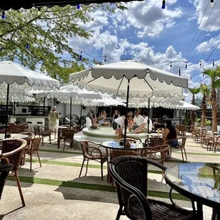 Stick your feet in the water