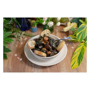 Spanish Style Mussels