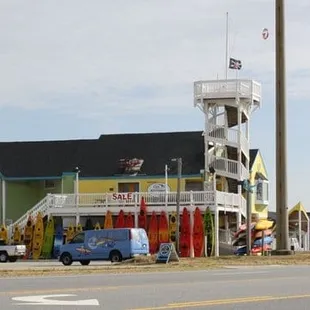 Nags Head Kitty Hawk Kites Store, near mile post 12.5, taken while Heading South on Highway 158
