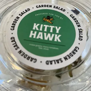 Got a salad at Kitty Hawk (next to Voodoo Doughnuts) at BNA. It stated it was made fresh that day but rotting lettuce was everywhere.