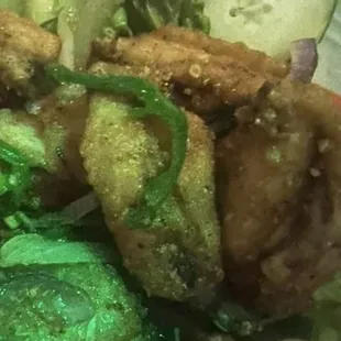 Vietnamese chicken with fish sauce and garlic