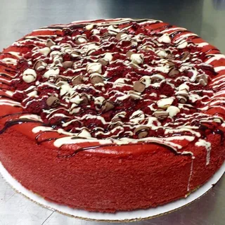 Red Velvet Cheesecake Slice
