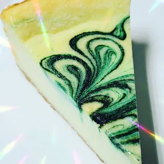 Key Lime Cheesecake Slice