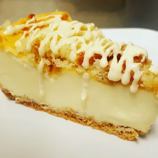 Pound Cake Cheesecake Slice