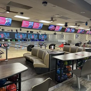 Bowling area